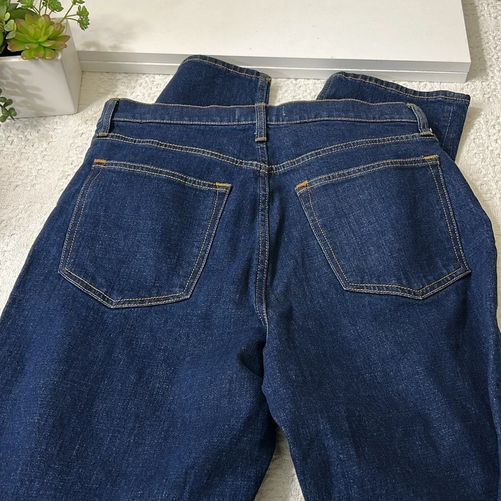 Abercrombie & Fitch Dark Blue Straight Leg Pants - Picture 4 of 6